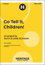 Go Tell It, Children! Two-Part choral sheet music cover Thumbnail